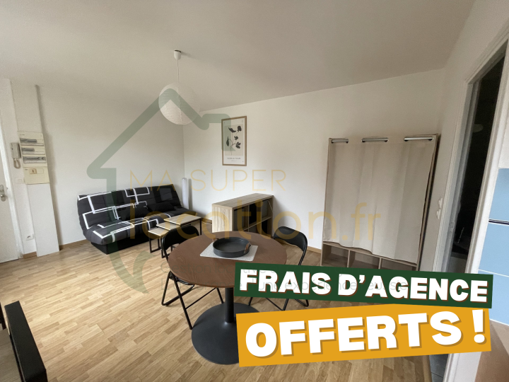 Grand studio meublé proche centre ville