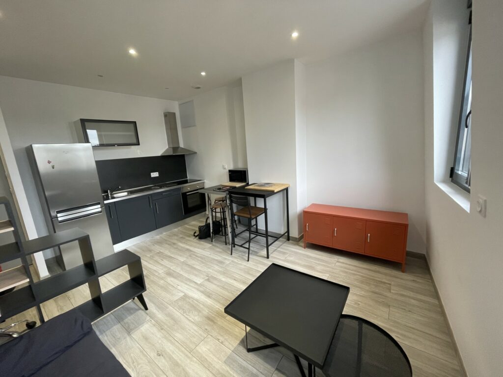 Studio meublé neuf de 23m2