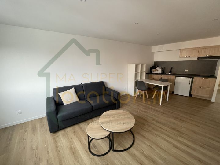 Spacieux studio meublé en centre-ville