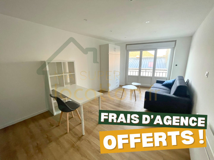 Studio meublé en centre ville de Saint-Quentin