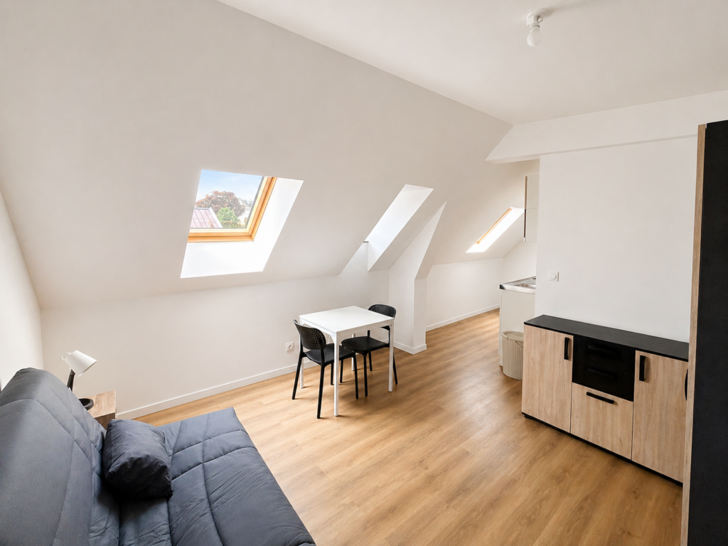 Studio rénové en plein centre-ville de Saint-Quentin