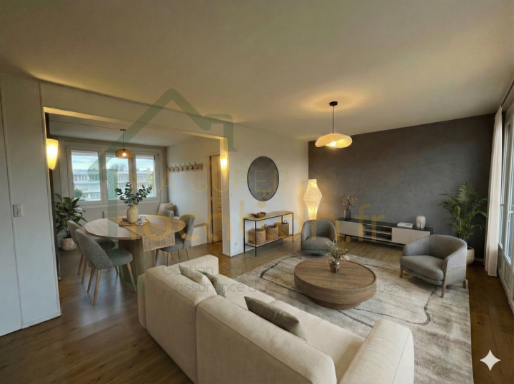 Superbe Appartement 4 pièces dans une résidence calme proche du centre-ville de Saint-Quentin