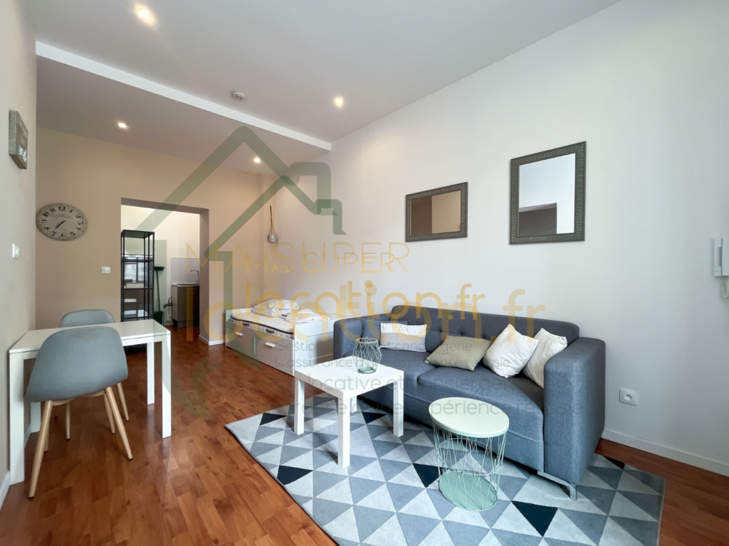 Charmant T1 BIS meublé complètement rénové