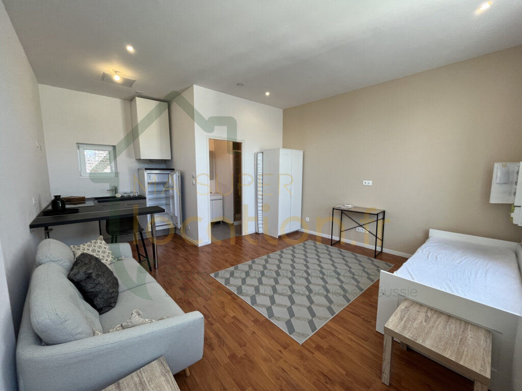 Superbe studio meublé, complètement rénové