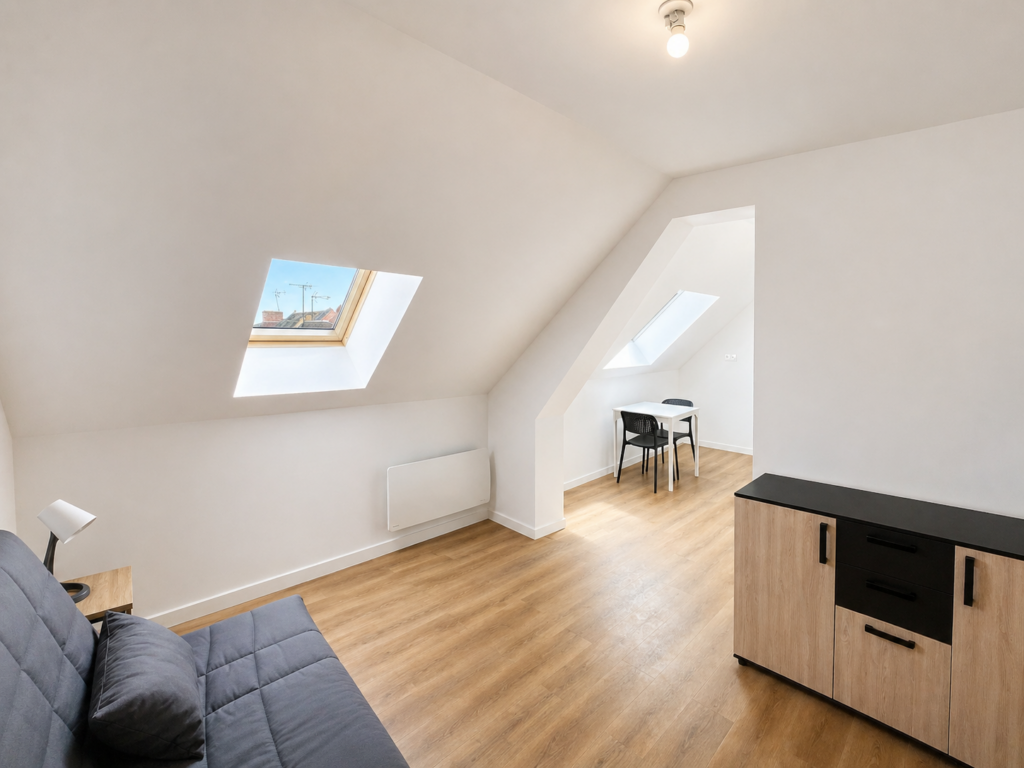 Studio rénové en plein centre-ville de Saint-Quentin