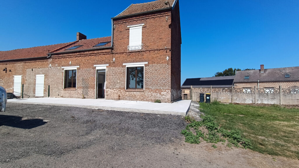 MAISON DE 102m2 à 30 minutes de St-Quentin, 3 chambres