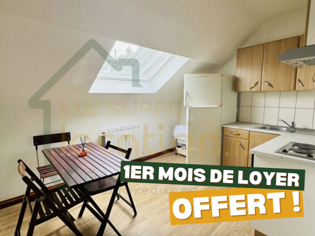 Studio situé en HYPER-CENTRE de SAINT-QUENTIN