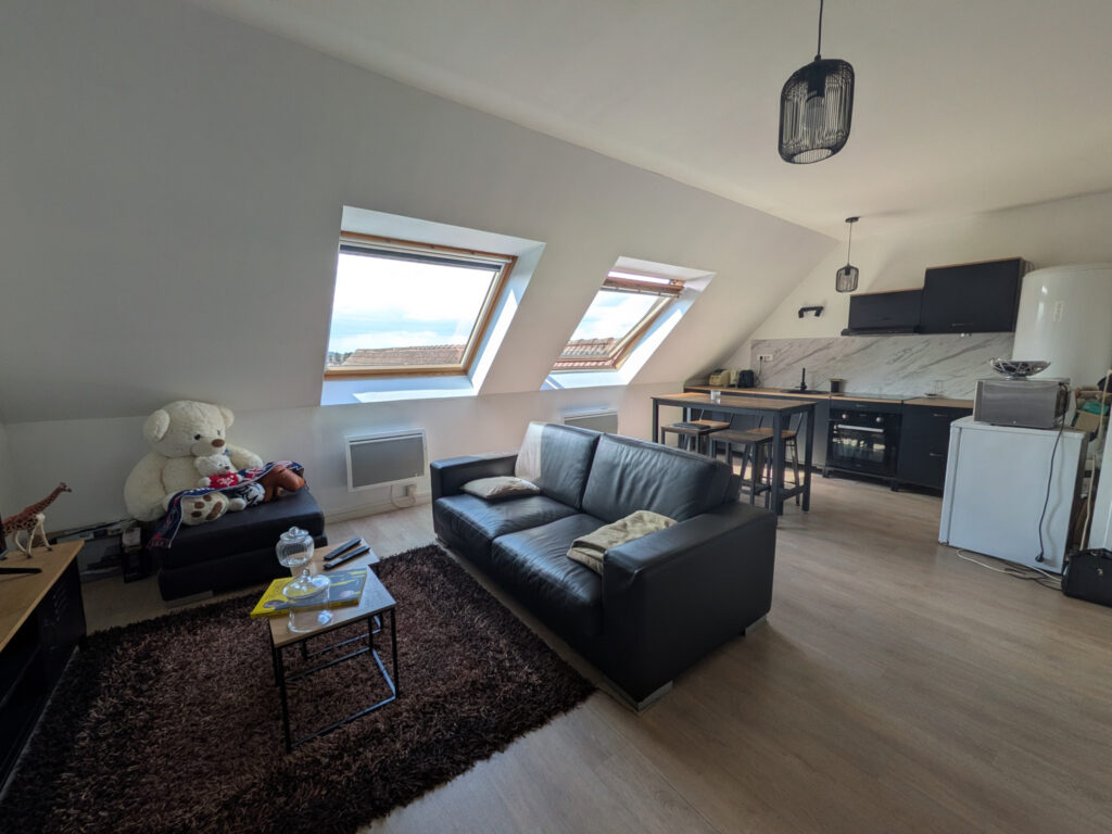 Appartement T2 en duplex de 48m2 sur secteur recherché